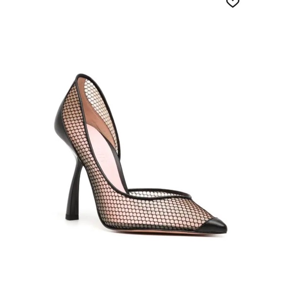 Piferi Ursula 100mm mesh pumps - Picture 2 of 9